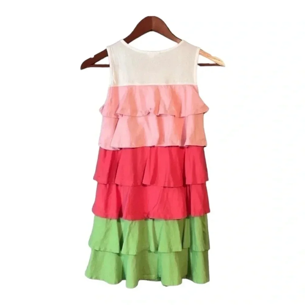 Crazy 8 Multicolored Tiered Tank‎ Dress Large